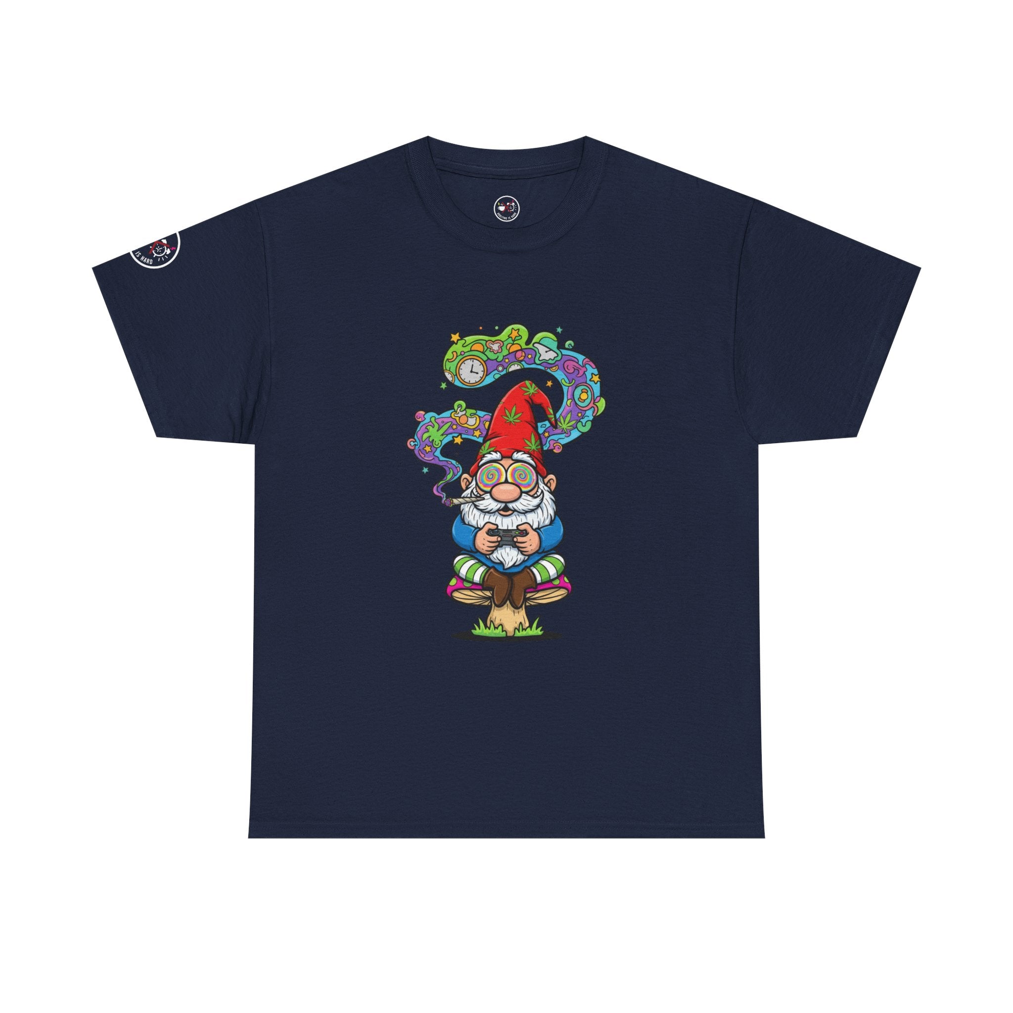 Gaming Gnome Heavy Cotton T‑Shirt