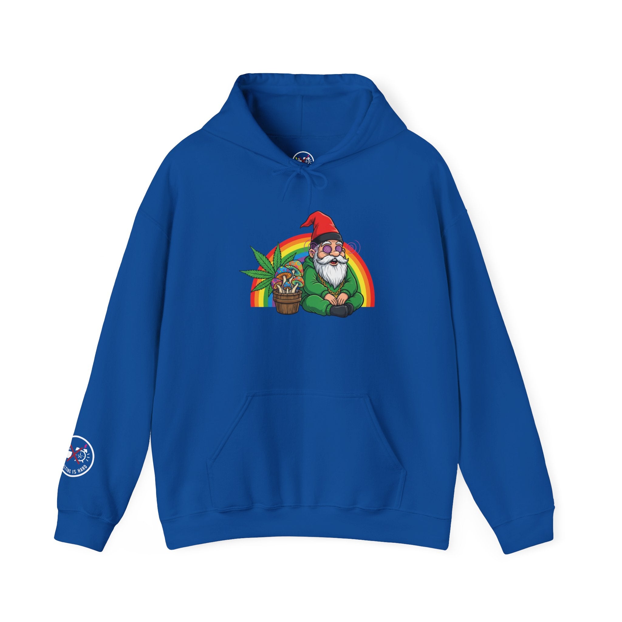 Gnome & Pot Of Treasure Rainbow Hoodie
