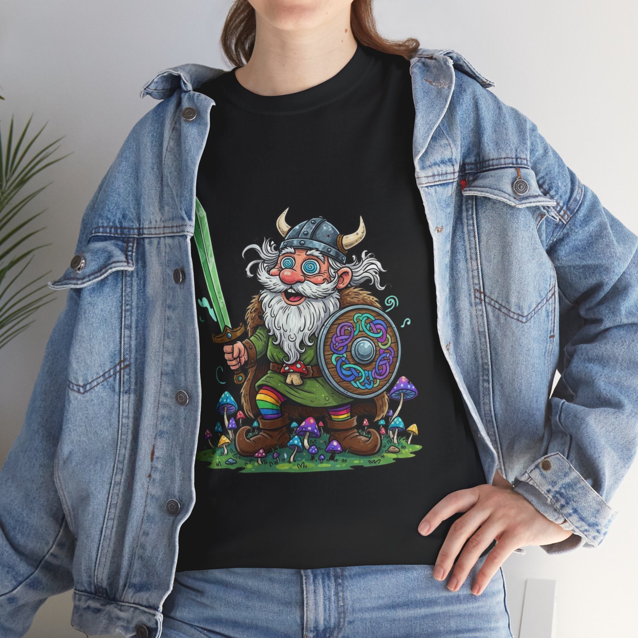 Viking Gnome Heavy Cotton Tee