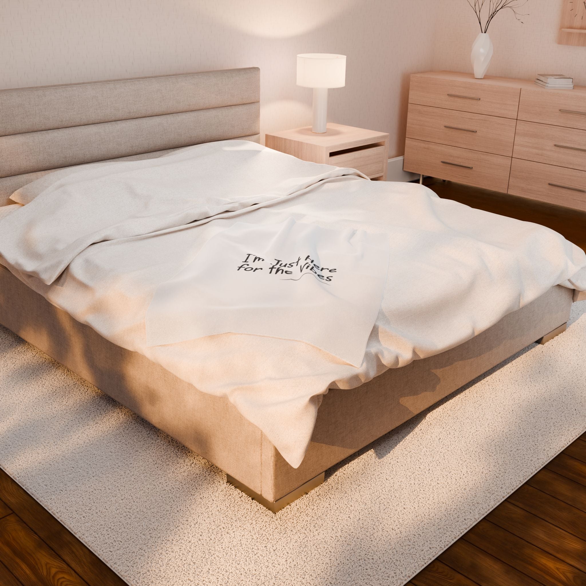The Vibe Only Plush Blanket
