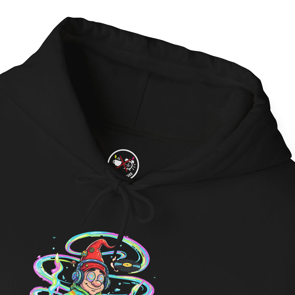 Psychedelic DJ Mushroom Hooded Sweatshirt