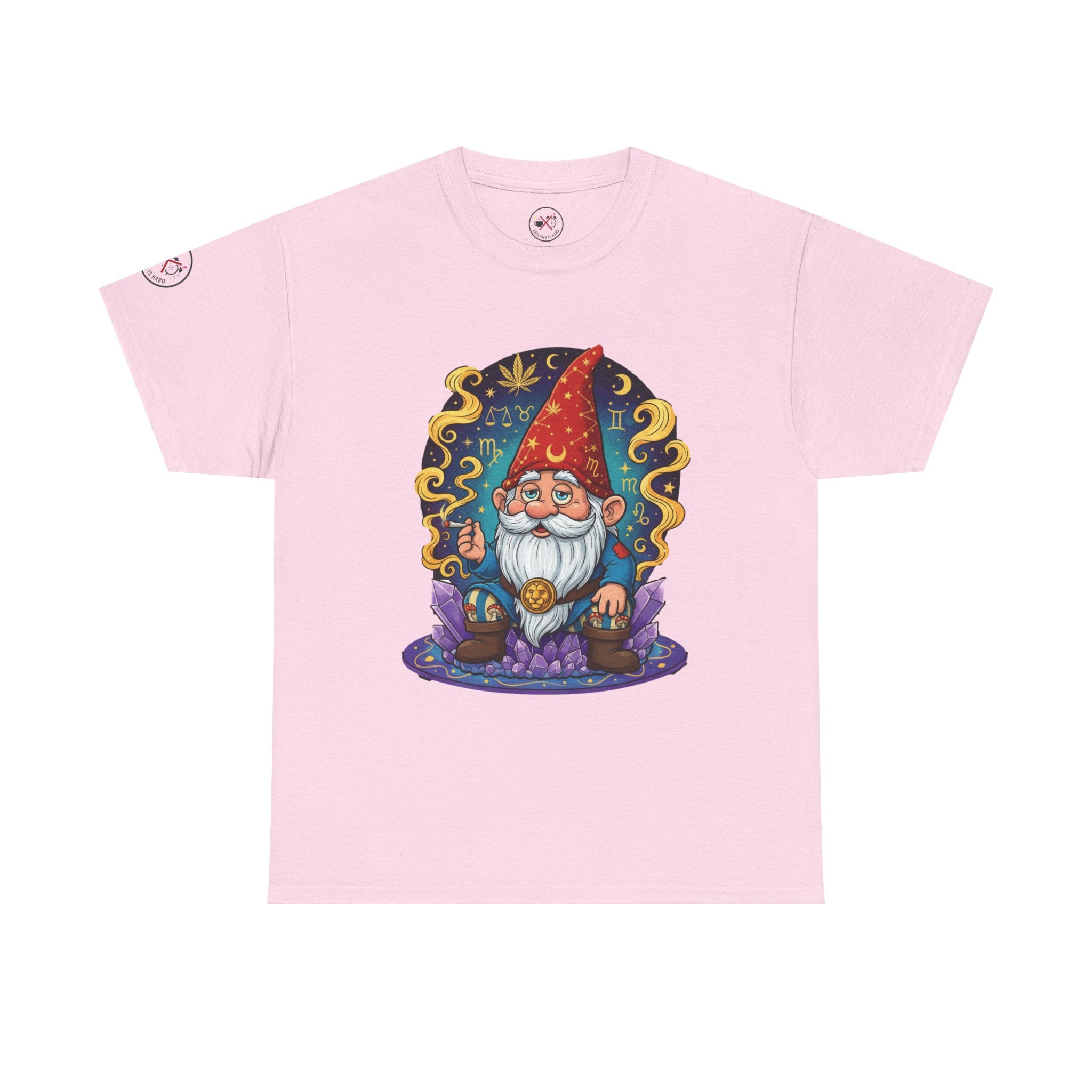 Gnome Wizard Heavy Cotton T‑Shirt