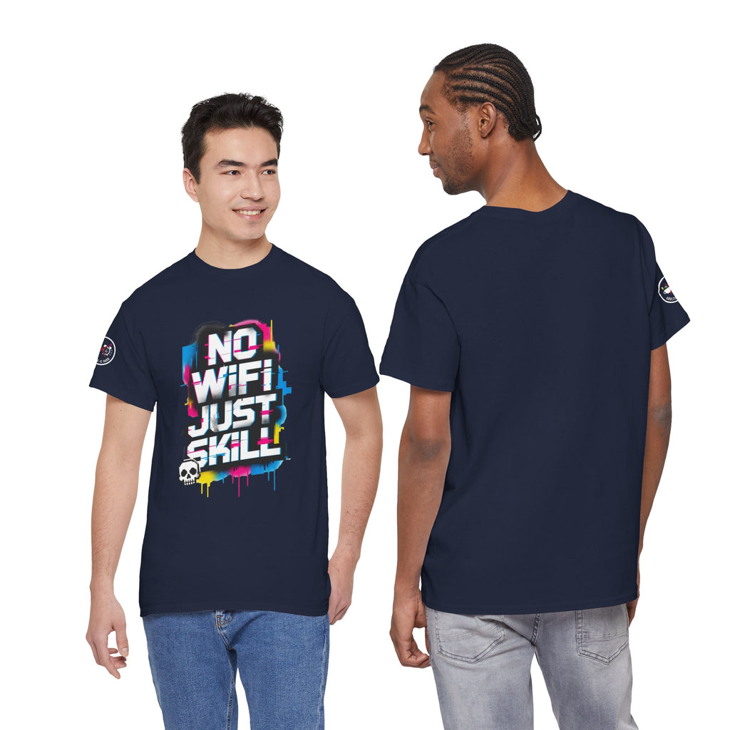 No WiFi Just Skill Heavy Cotton T-Shirt