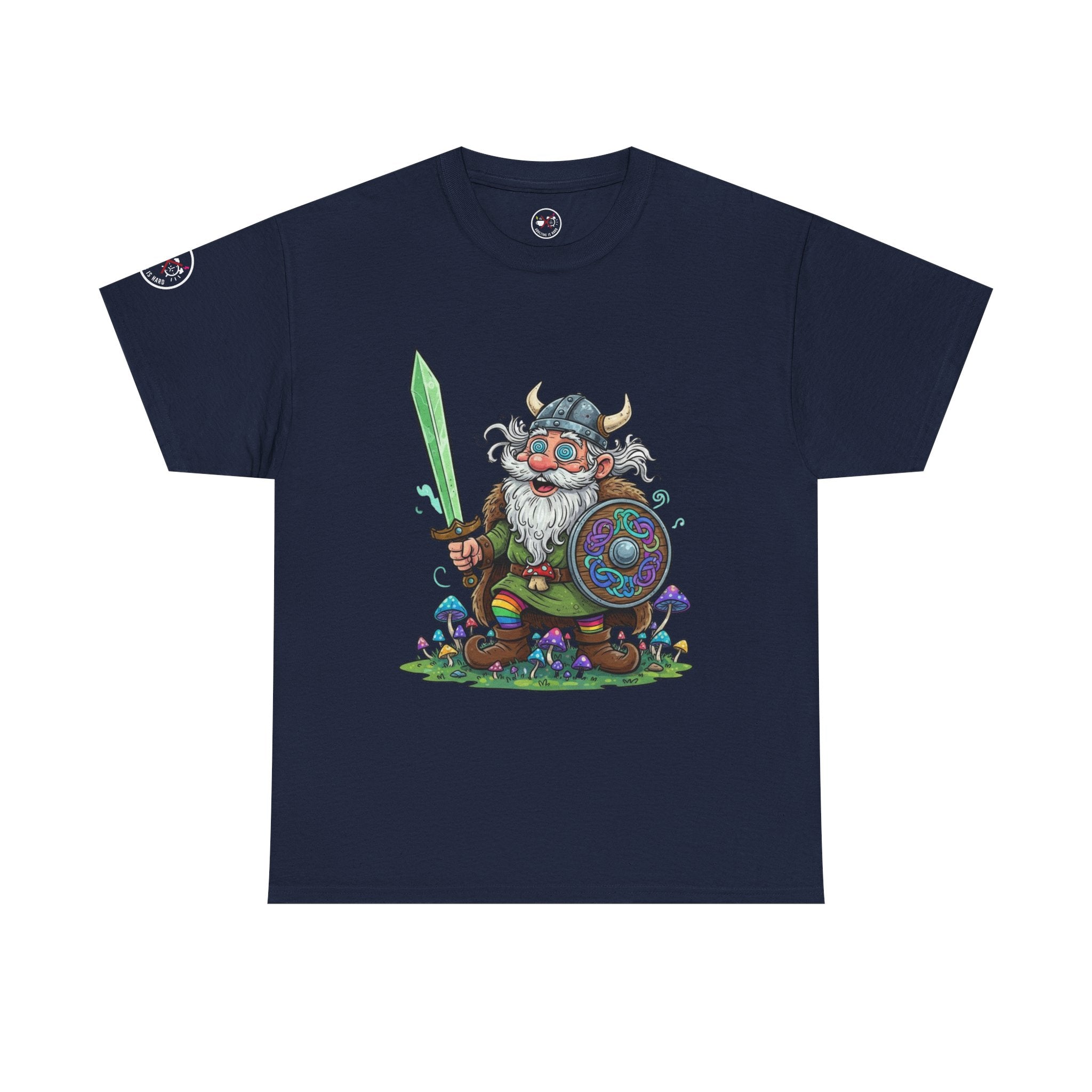 Viking Gnome Heavy Cotton Tee