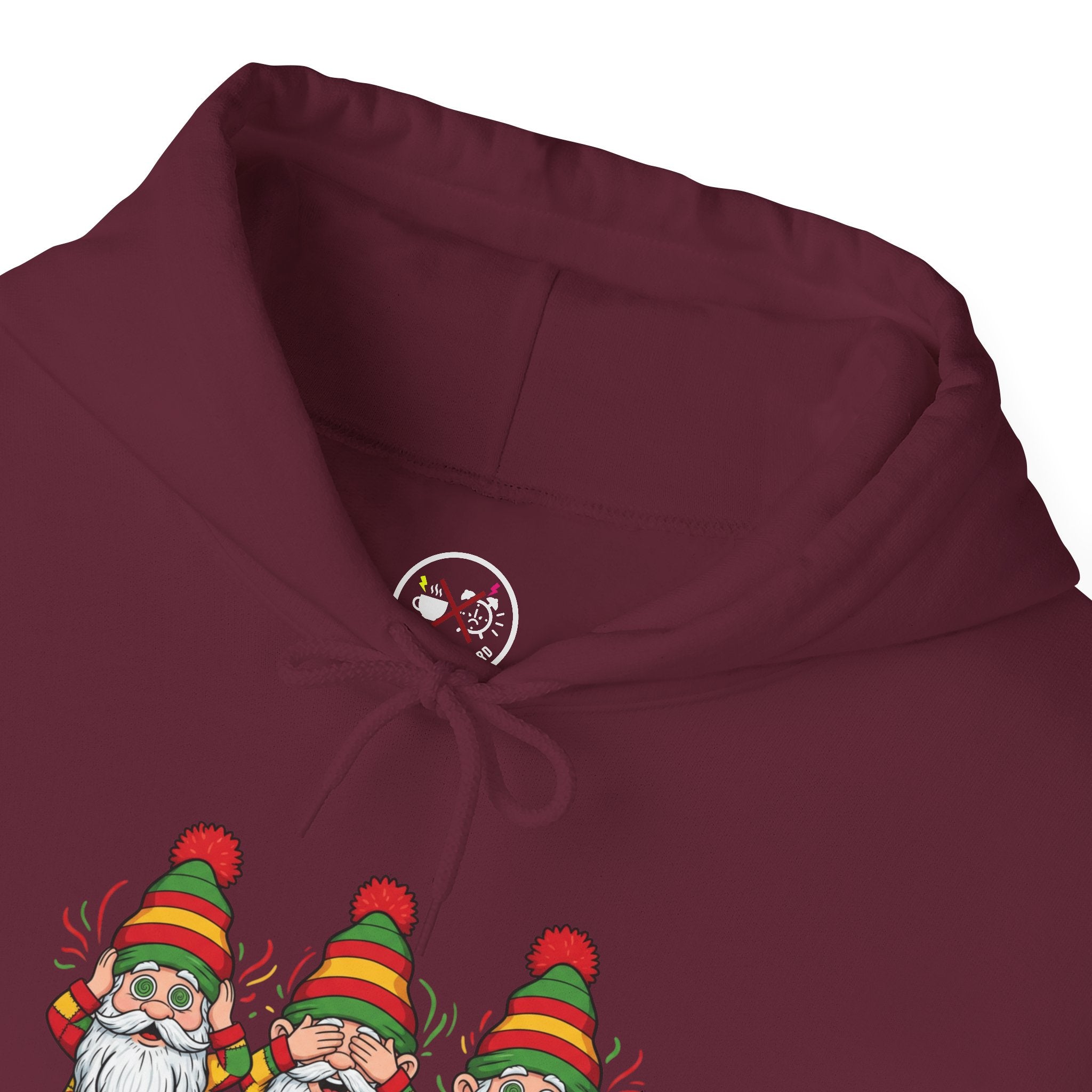No Evil Gnome Trio Hoodie