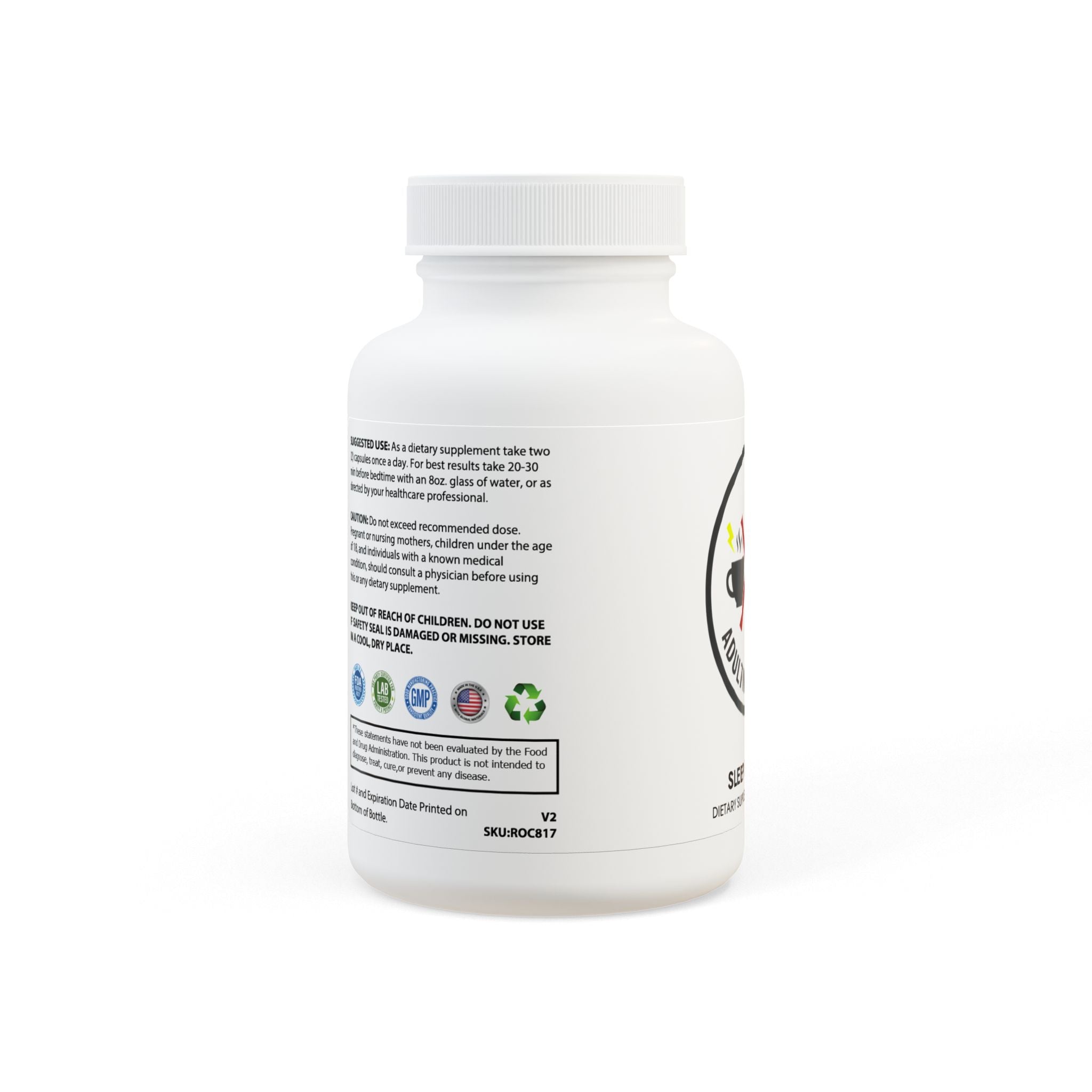 Adulting Is Hard Sleep Supplement (60 Capsules)