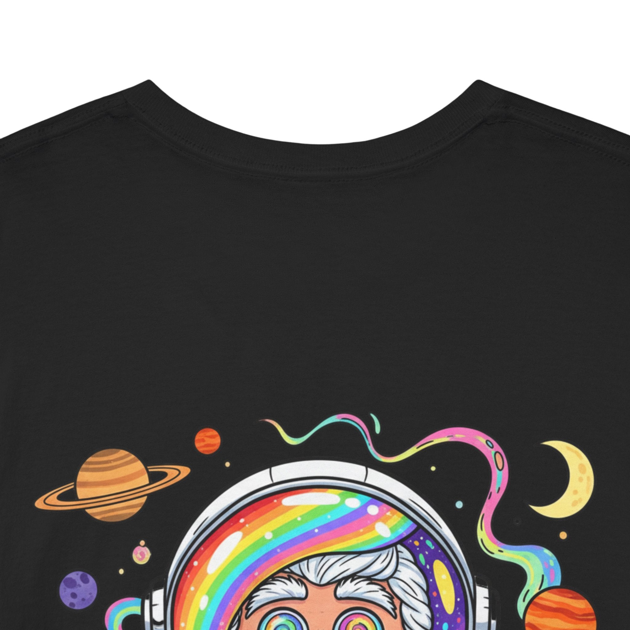 Astronaut Gnome Heavy Cotton T-Shirt