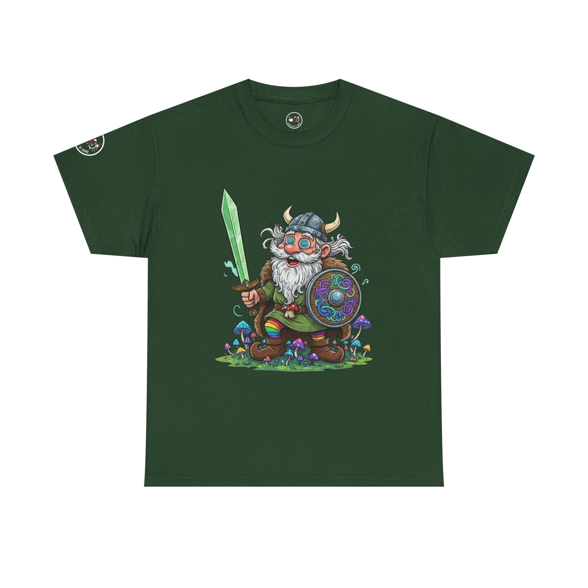 Viking Gnome Heavy Cotton Tee