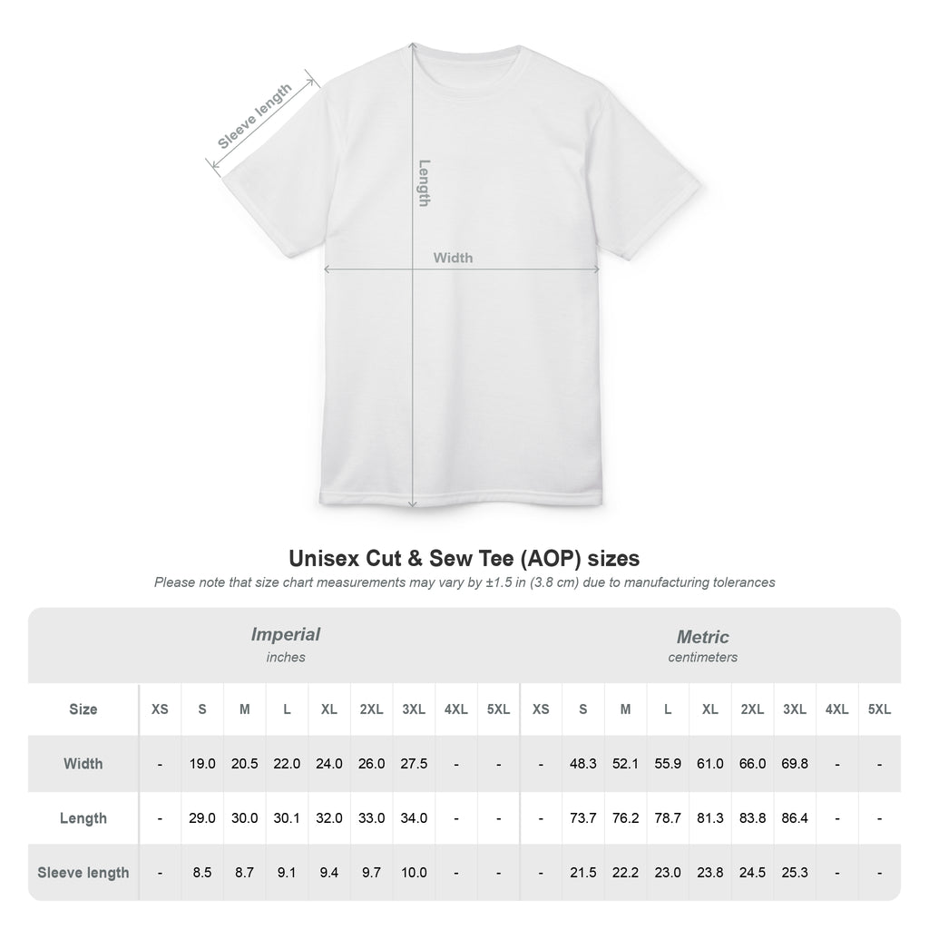 Cosmic Sunburst All-Over Print Tee