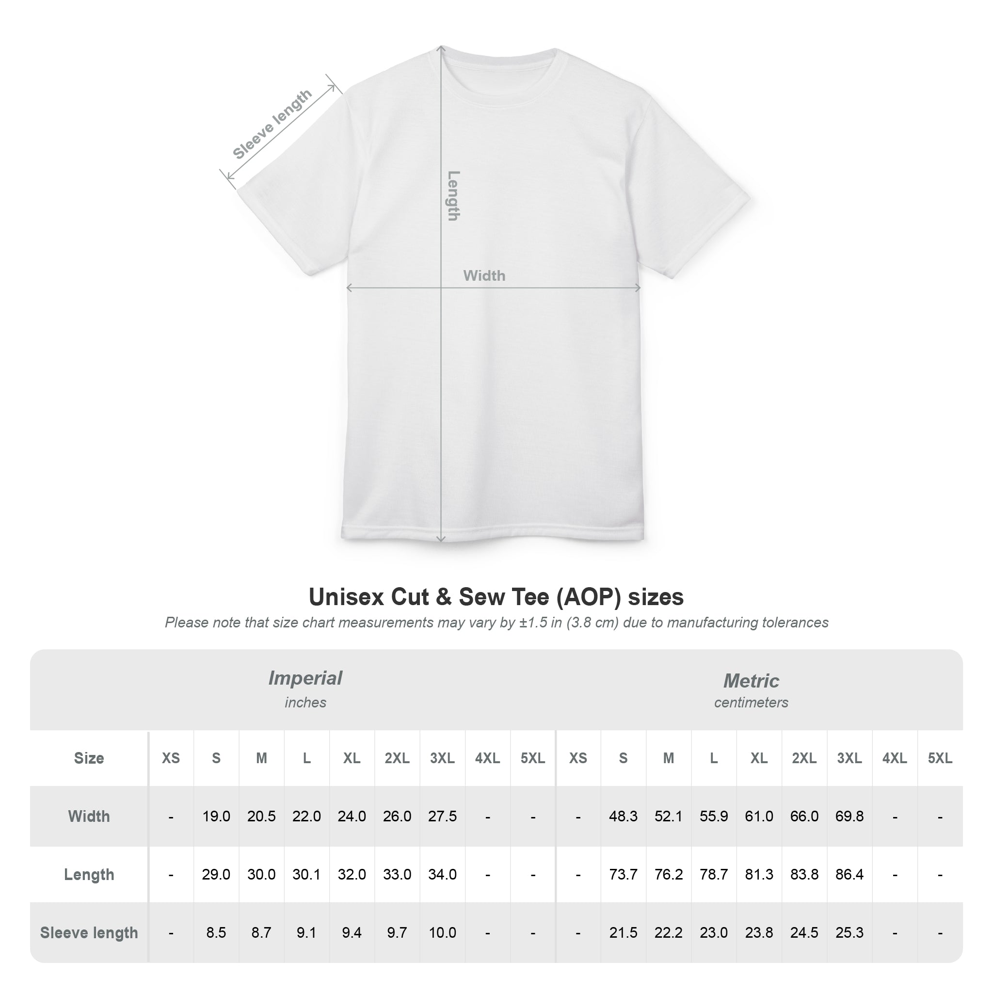 Cosmic Sunburst All-Over Print Tee