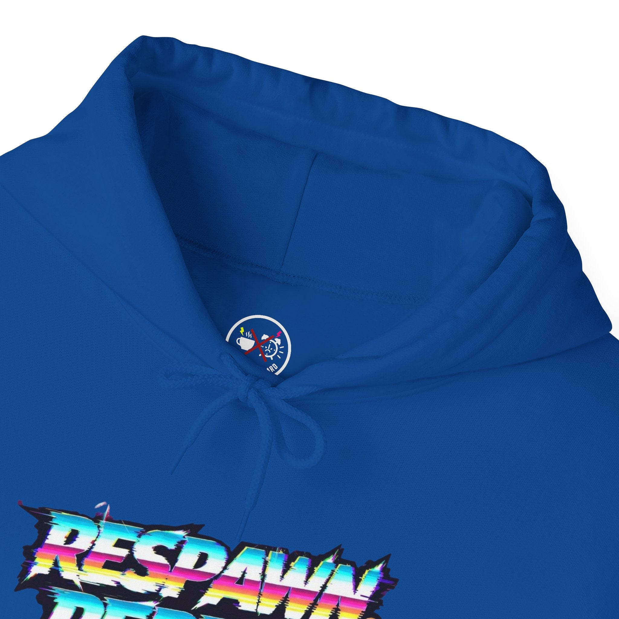 Respawn Repeat Retro Glitch Gamer Hoodie