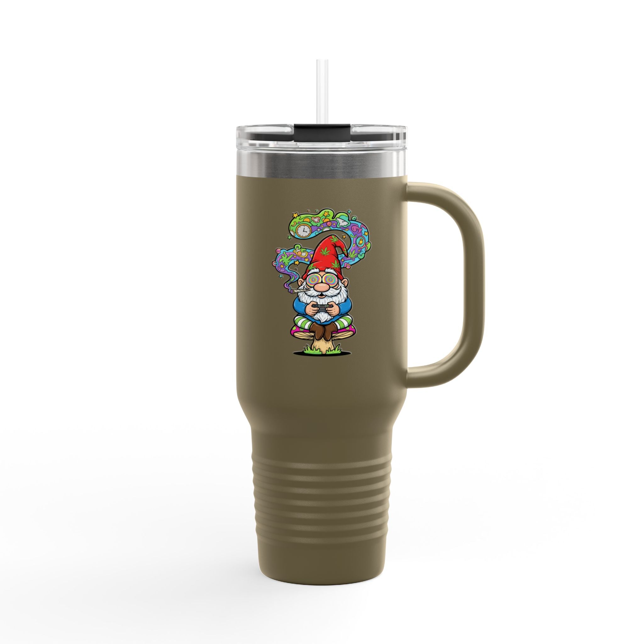 Gaming Gnome 40oz Insulated Travel Mug
