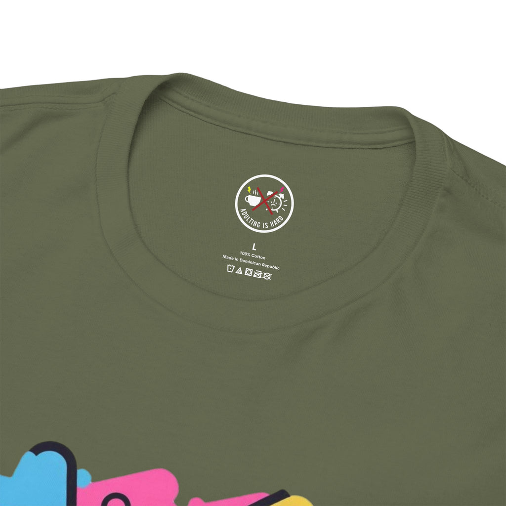 Loading Attitude Retro Gaming Heavy Cotton Tee