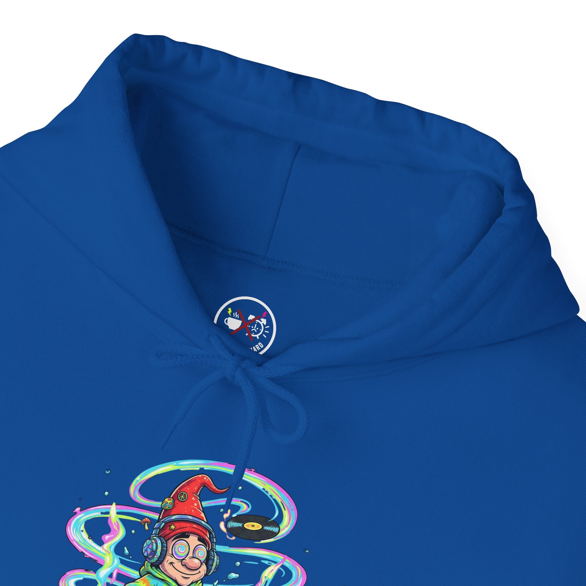 Psychedelic DJ Mushroom Hooded Sweatshirt