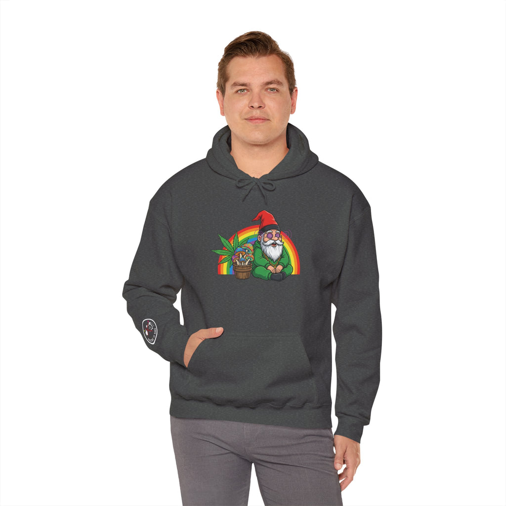 Gnome & Pot Of Treasure Rainbow Hoodie