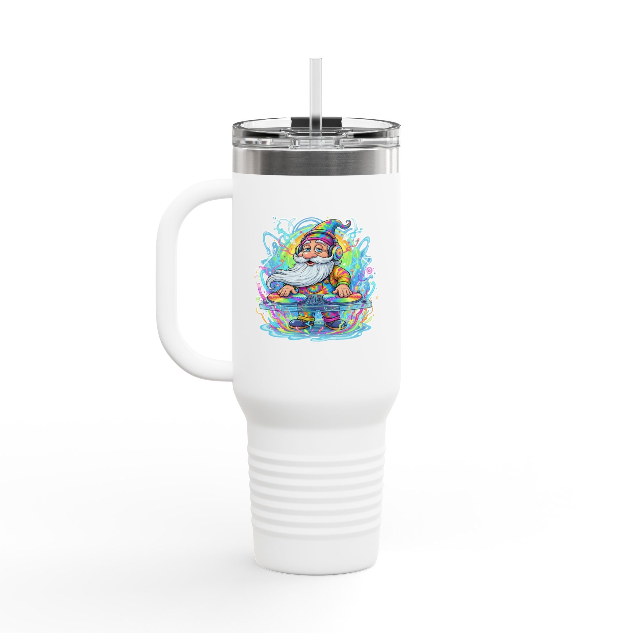 DJ Gnome 40oz Insulated Travel Mug
