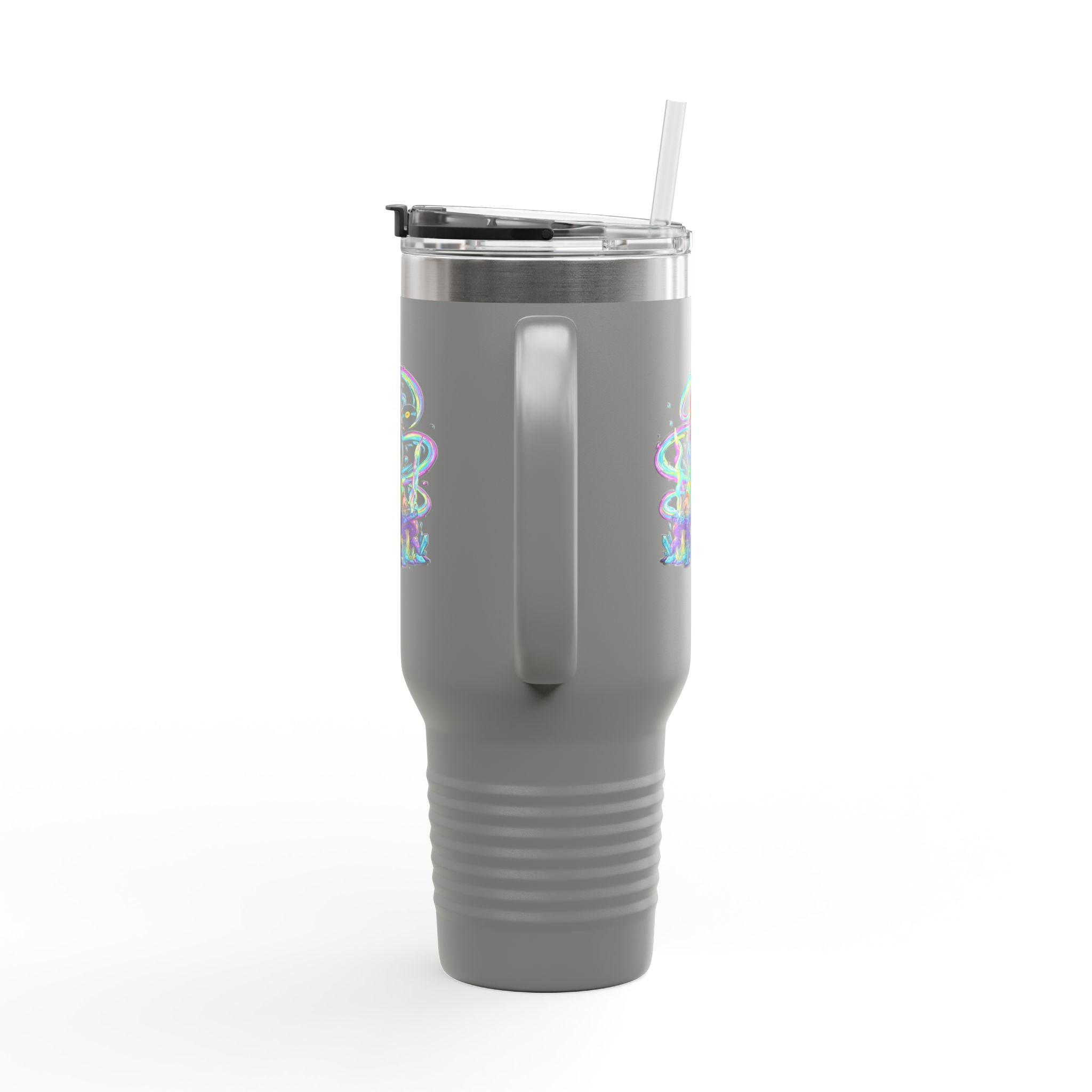 Psychedelic DJ 40oz Insulated Travel Mug