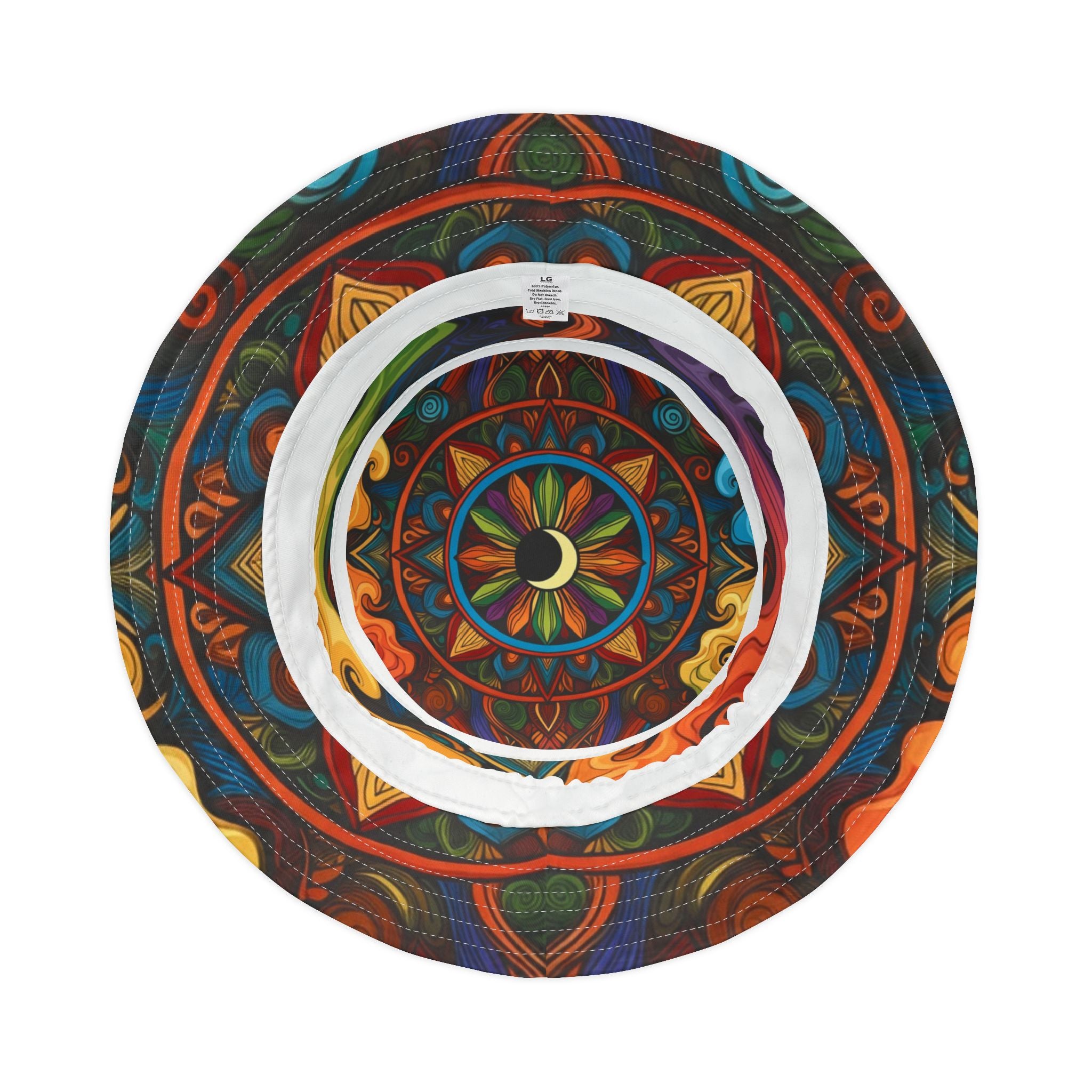 Psychedelic Swirl Bucket Hat