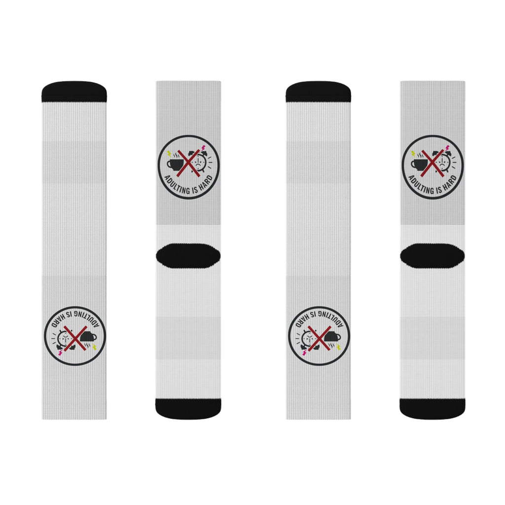 Adulting Is Hard Socks