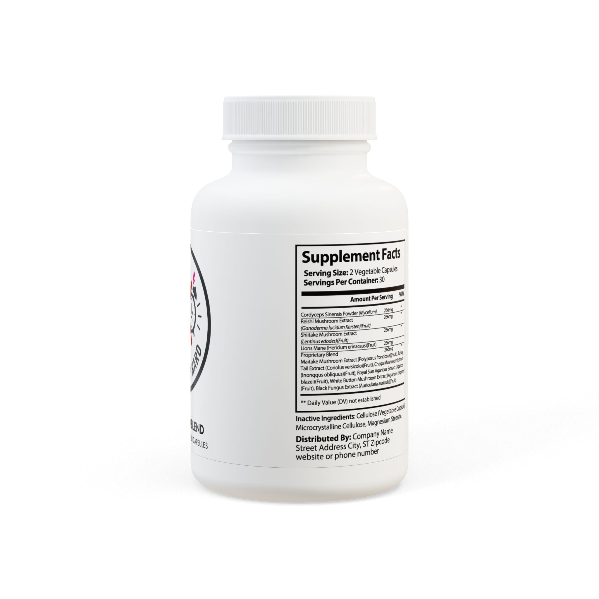 Adulting Is Hard Mushroom Blend Supplement (60 Capsules)