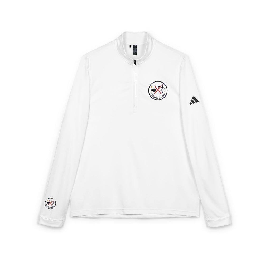 Adulting Is Hard Quarter-Zip Pullover