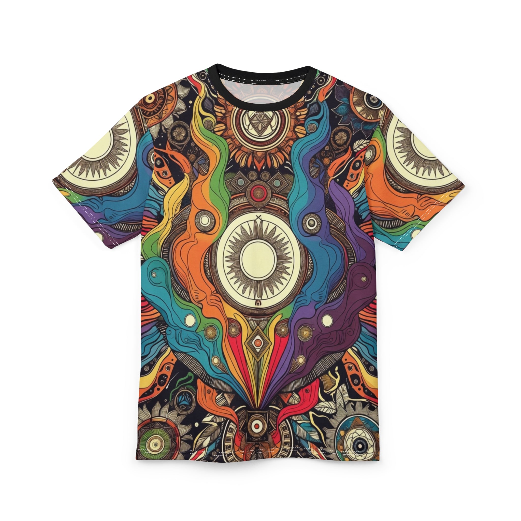 Psychedelic Mandala All-Over Print Tee