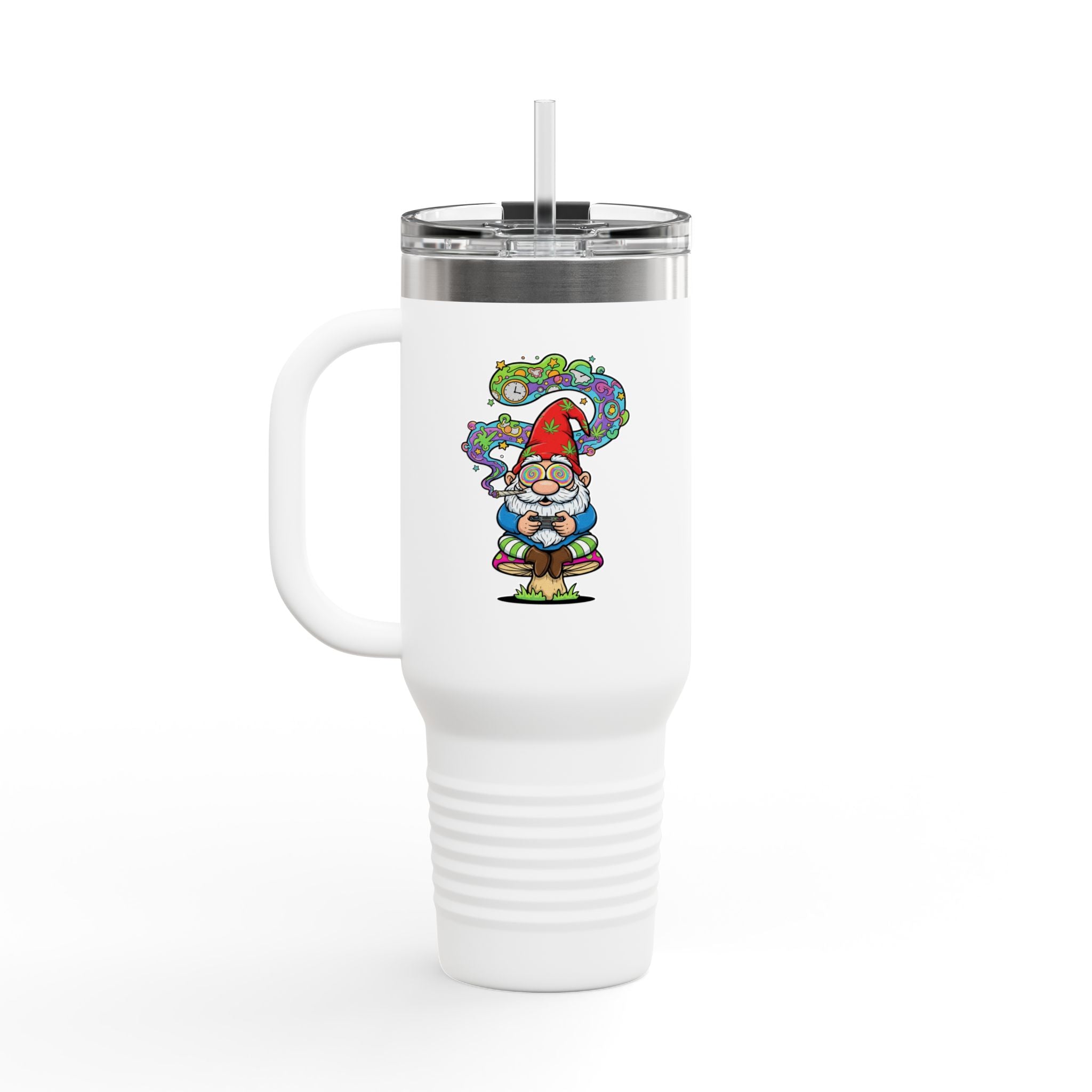 Gaming Gnome 40oz Insulated Travel Mug