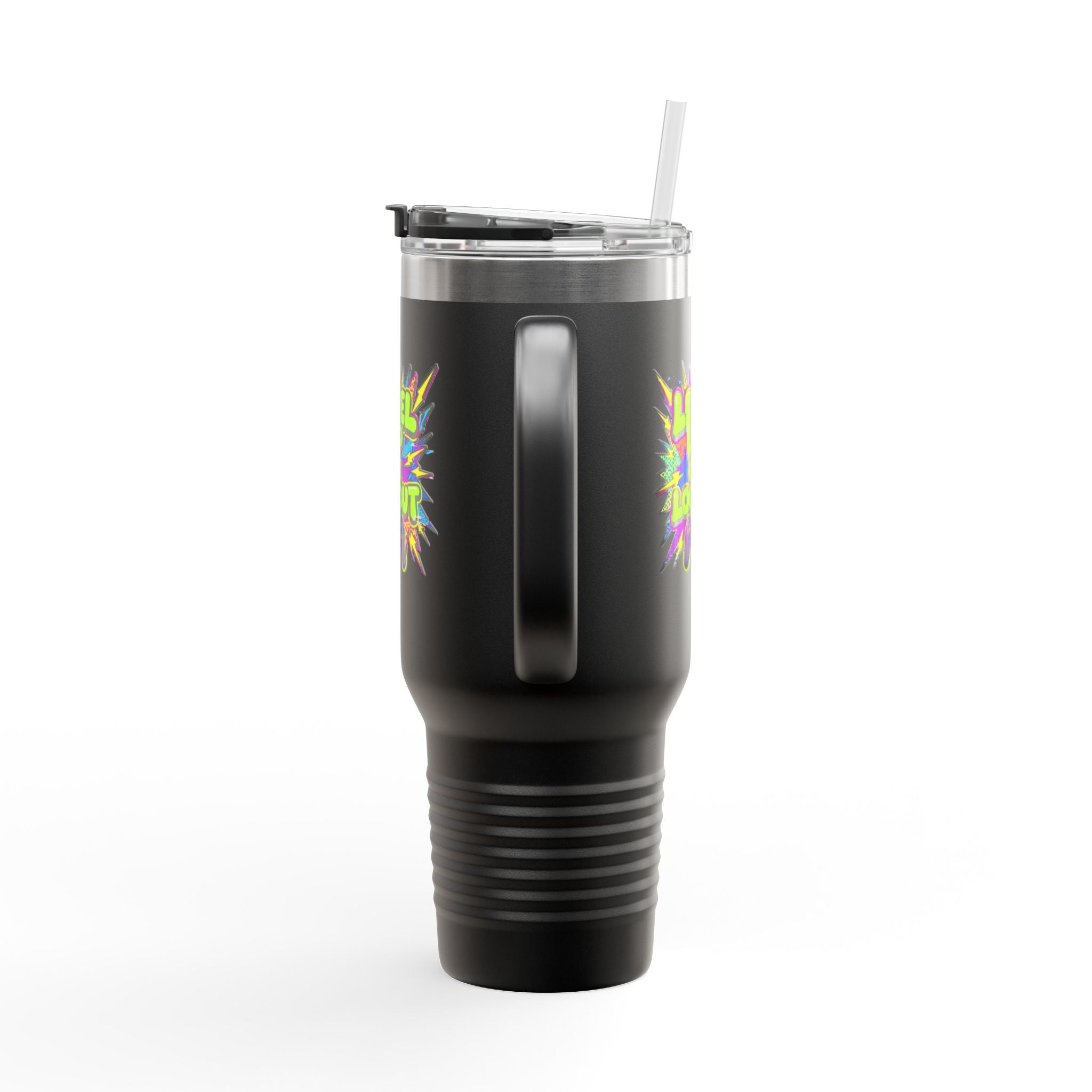 Level Up or Log Out 40oz Insulated Travel Mug